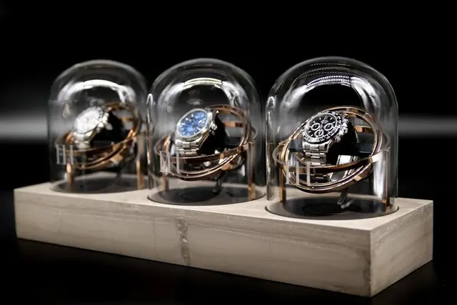 The Voyager III - Elbrus Horology - Marble Watch Winder...