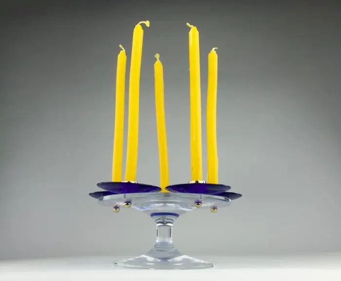 Lalique - Taperstick - Crystal