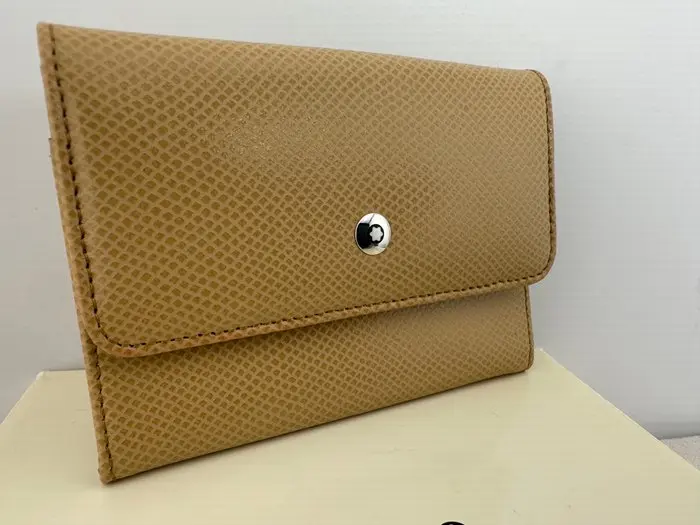 Montblanc - Montblanc La Vie de Bohème Coin Case Velvet Beige/Almond