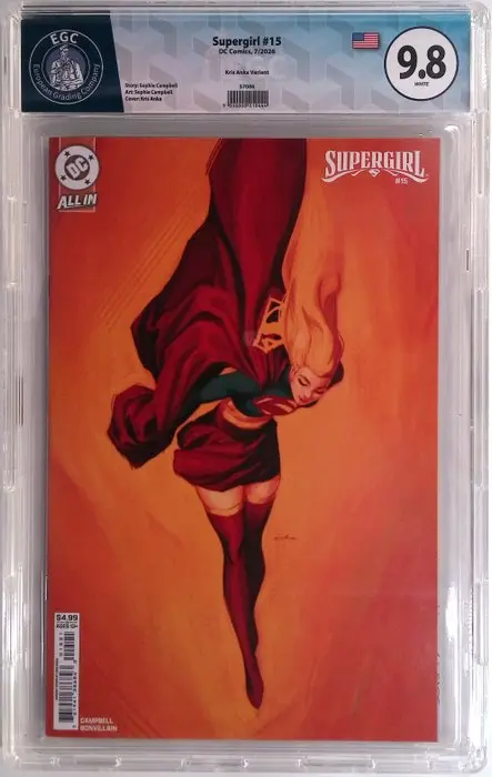 Supergirl #15 - EGC 9.8 - 1 Graded comic - First edition - 2026