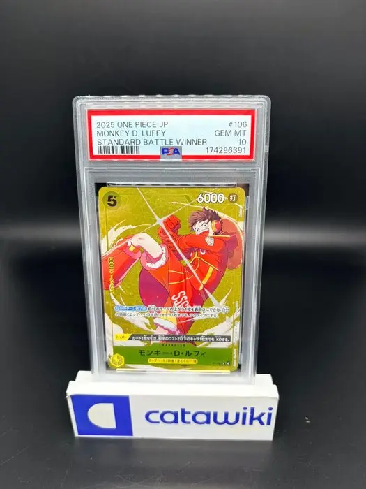 One Piece - 1 Graded card - Monkey D
