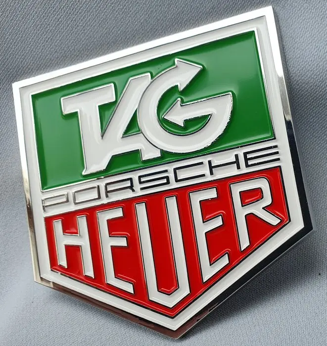 Badge - Grille Badge - TAG HEUER - PORSCHE - South America - 21st