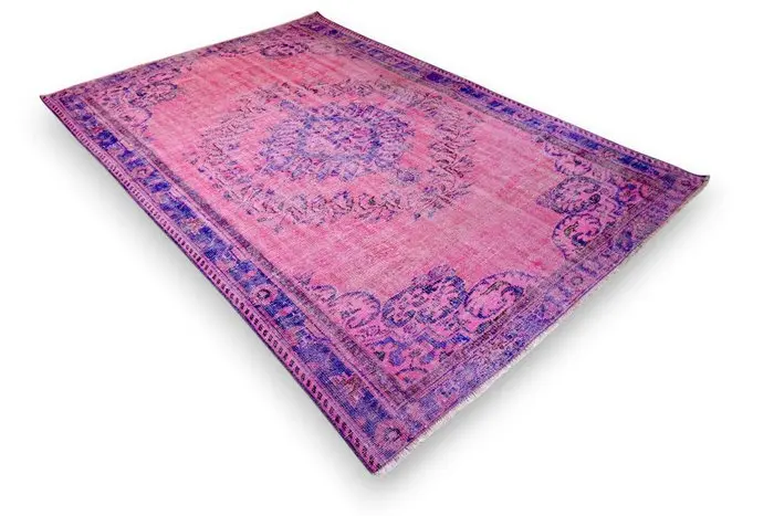 Pink vintage - Rug - 290 cm - 190 cm - with certificate