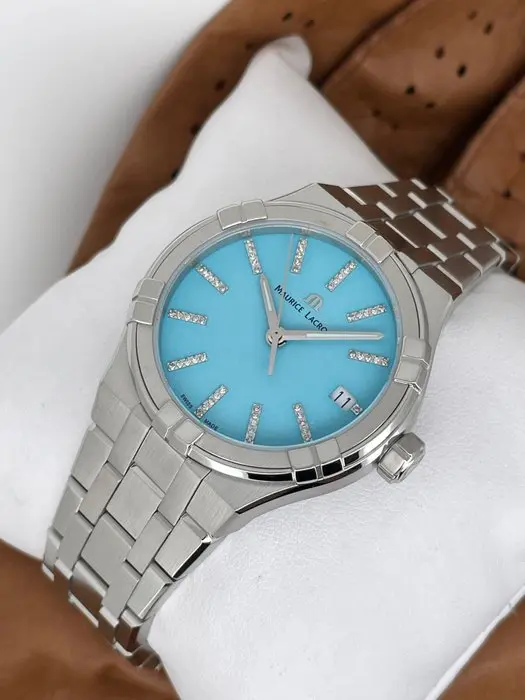 Maurice Lacroix - Aikon Turquoise Diamonds Colours...
