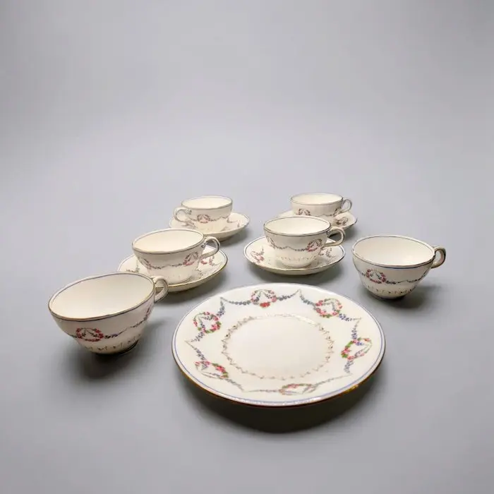 Antique Palais Royal Lahoche Paris - Tea service - Porcelain