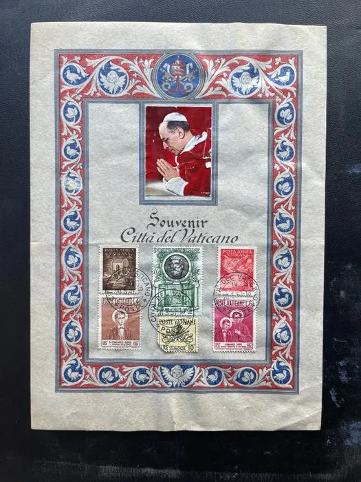 World 1957/2002 - Pope Collection in a Stockbook