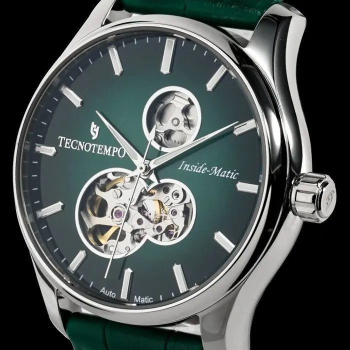 Tecnotempo - "Inside Matic" - Automatic - Green Dial -...