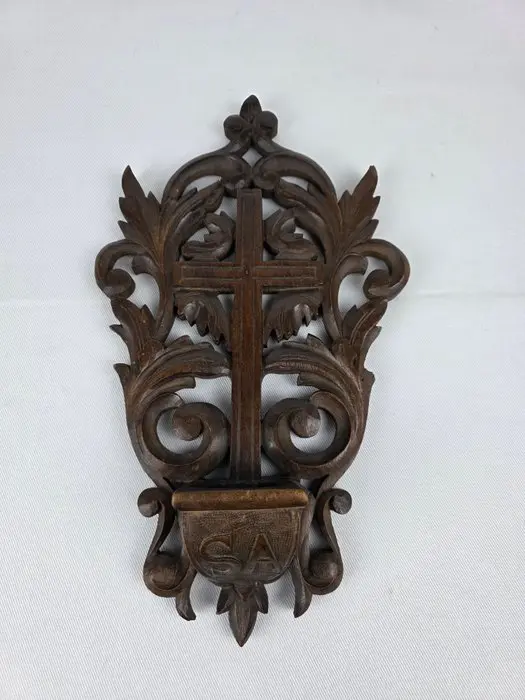Holy water font - 1850-1900 - Wall-mounted - 33 cm