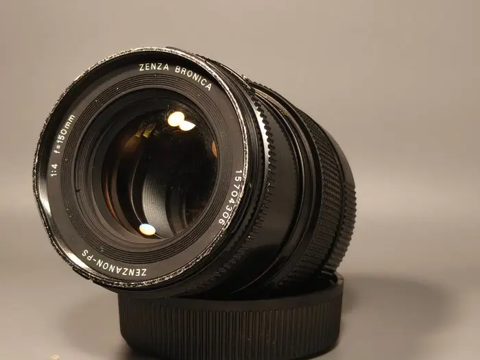 Bronica ZENZANON-PS 150mm f/4 Analogue camera