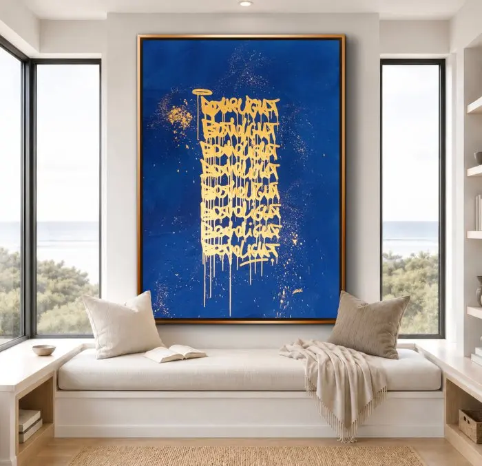 LEO VAREK - BE THE LIGHT N°3 - GOLD - XXL