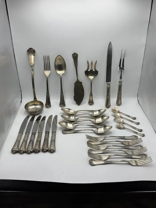 Argenteria Cesa 1882 - Cutlery set (77) - .800 silver