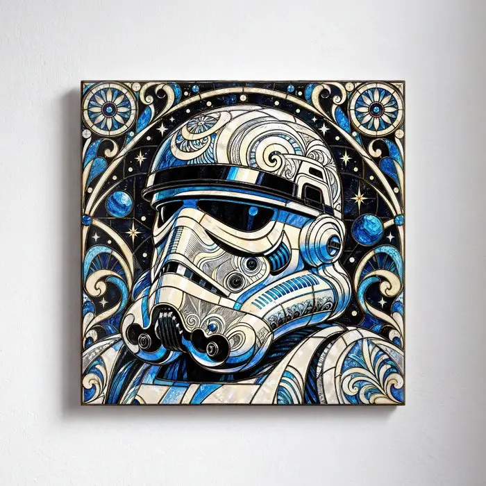 Kleury.art - [Ceramic Tile Art] "Aegis of the Garrison” by Kleury.art (1/5)
