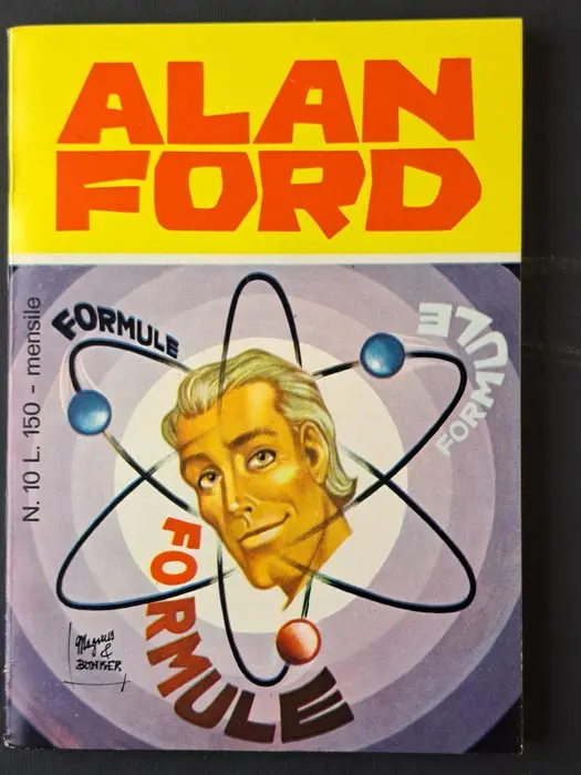 Alan Ford: Formule - 1 Comic - First edition - 1970