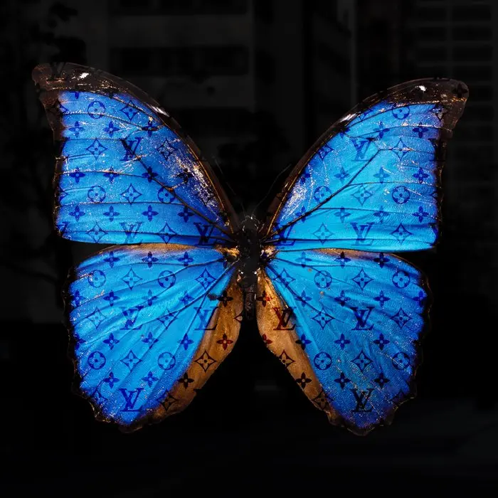 Daluxe Art (1999-) - Louis Vuitton Butterfly