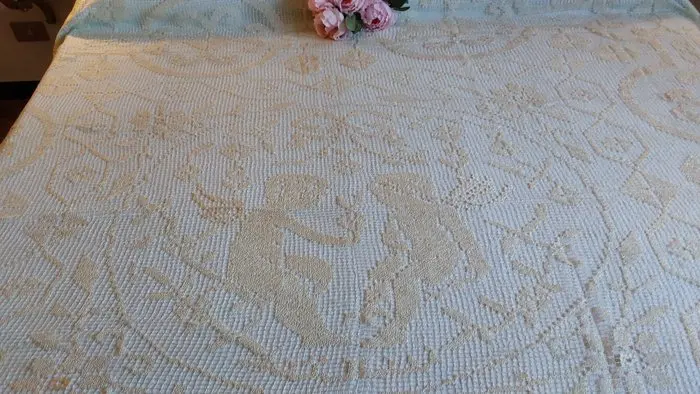 Bedspread - 240 cm - 290 cm - Ancient trousseaus