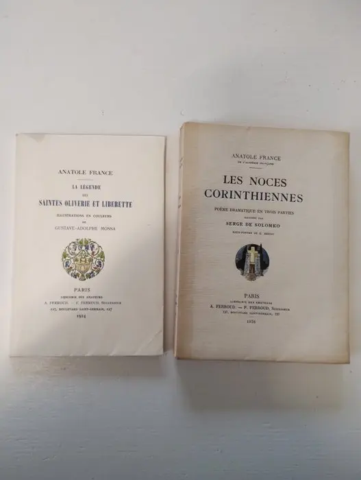 Anatole France; illustrations de Serge de Solomko et de...