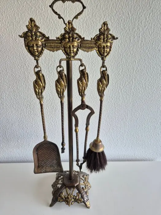 Fireplace accessory - Brass, Bronze