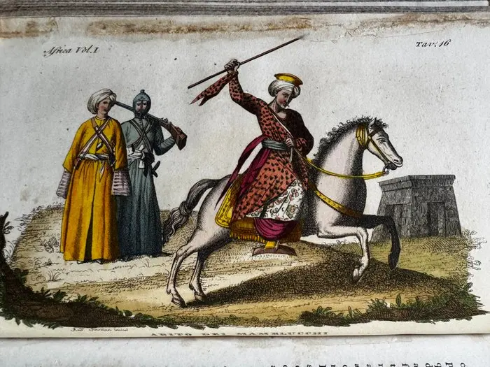 Giulio Ferrario (1767–1847) - Il costume antico e moderno – Africa - 1823-1825