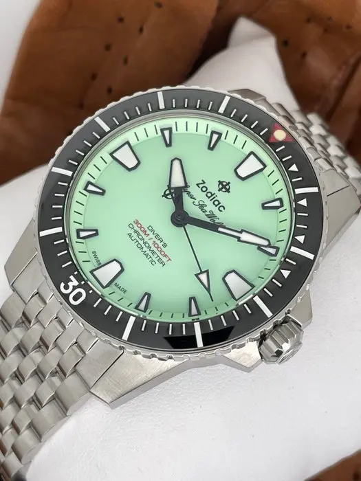 Zodiac - Super Sea Wolf Pro Full Lume Chronometer Diver...