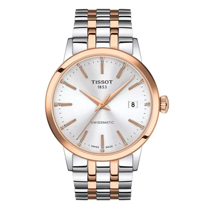 Tissot - Automatic - Gold - Date - Power Reserve 72 Hours - NEW - Men - 2026