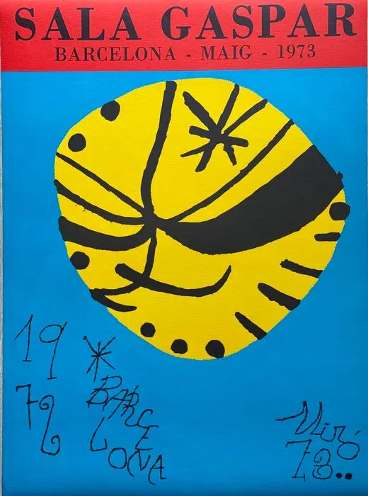 Joan Miro (1893-1983) - Exposición. Sala Gaspar