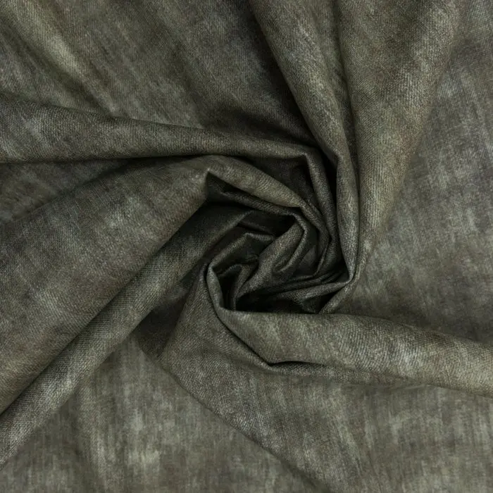 AA224 - Luxury olive-green iridescent upholstery fabric...