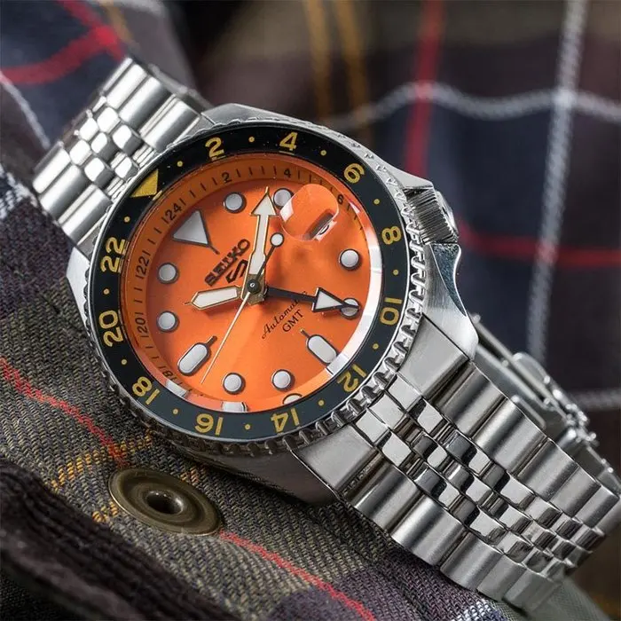 Seiko - 5 Sport GMT Automatico Orange Dial - SSK005K1 - Men - 2026