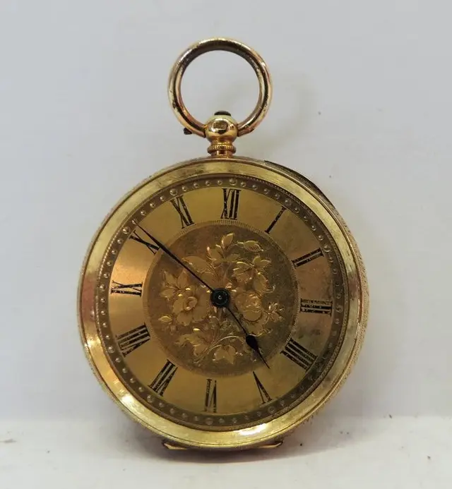 Orologio da tasca Favre Godiv e Co. in oro 18K - 1850-1900