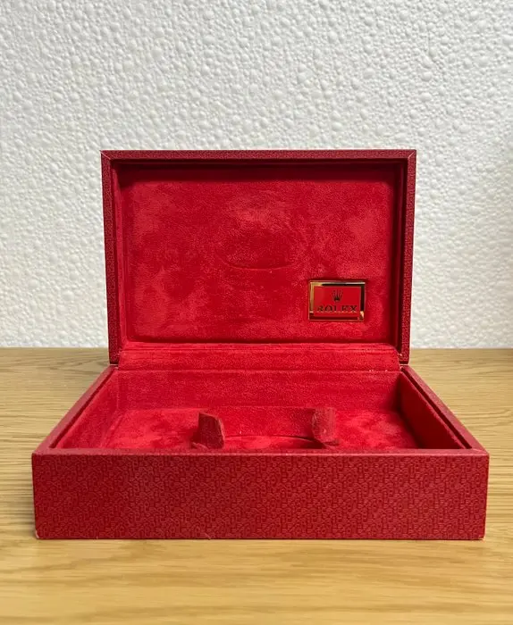 Rolex - Vintage Uhrenbox – Rot – Ref