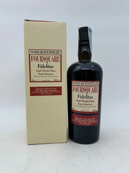 Foursquare 2004 Velier - Fidelitas - Double Maturation - b. 2025 - 70cl