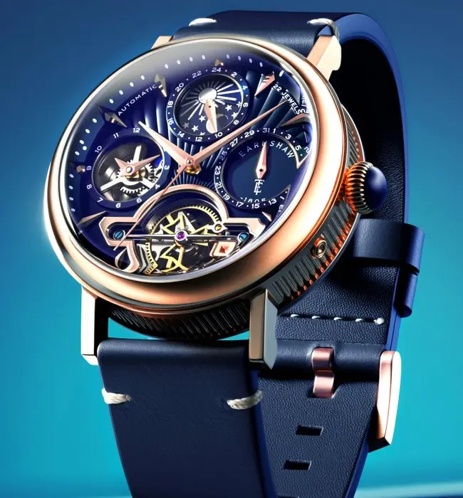 Thomas Earnshaw - Automatic - Moon / Sun - Gold - Dual...