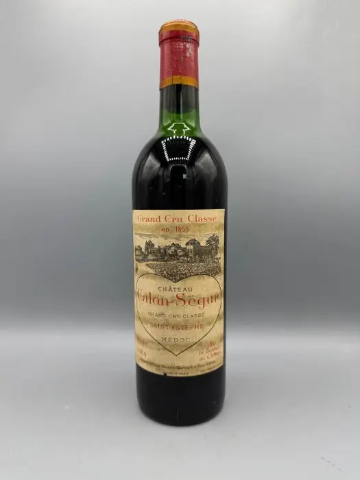1969 Château Calon Ségur - Saint-Estèphe 3ème Grand Cru...