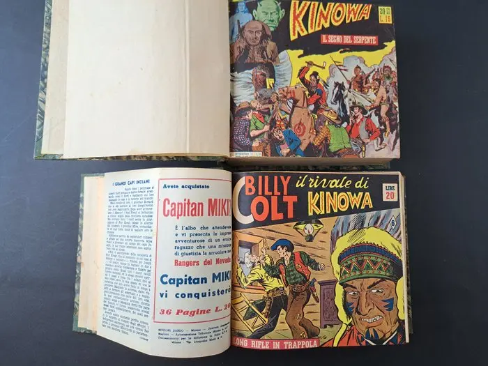 Kinowa Quadro Sei Serie Complete - 117 Comic - First edition - 1950/1952
