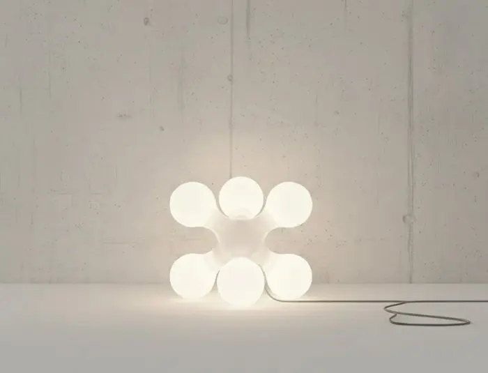 KDLN - HOPF&WORTMANN - Floor lamp - Atomium - Plastic - 2006