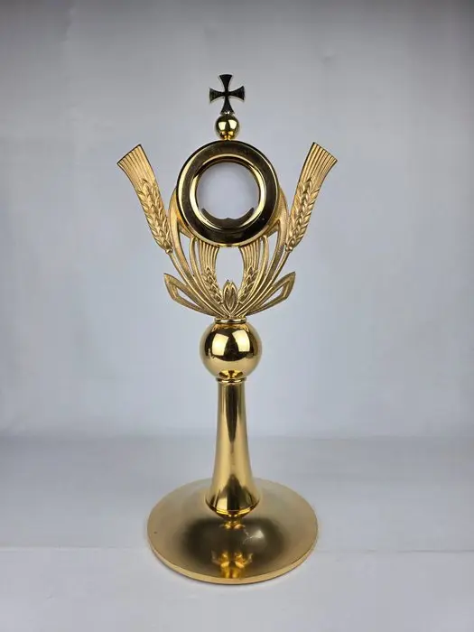 Monstrance - Gilt brass - 1950-1960 - For Ostia Magna