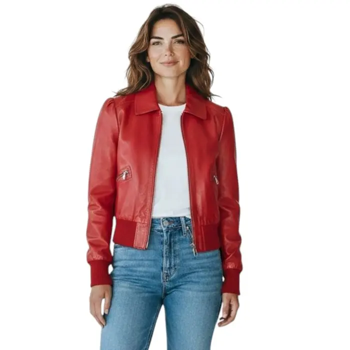 Blumarine - Giacca di pelle