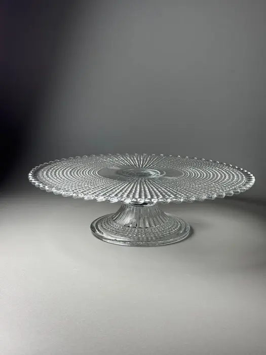 Val Saint Lambert - Charles Graffart - Cake server - Crystal