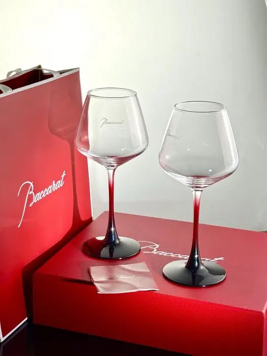 Baccarat - Wine glass (2) - Crystal - Wine Glass Set