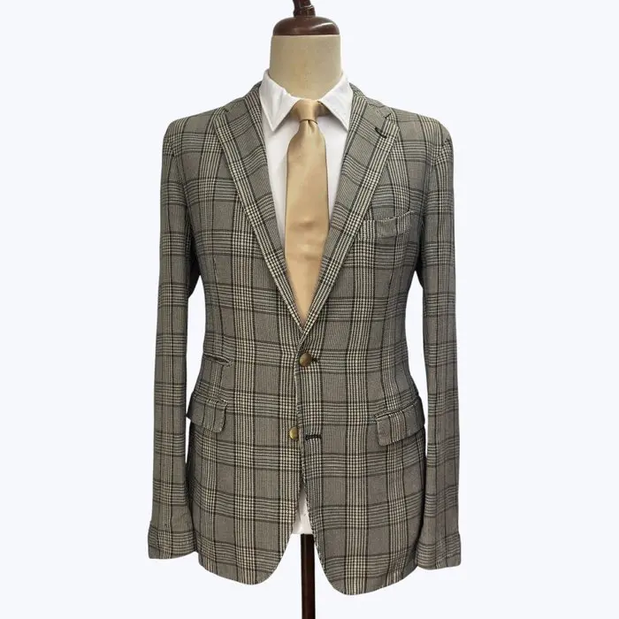 Tagliatore - New - Cotton Flax - Made in Italy - Size 50 - Blazer