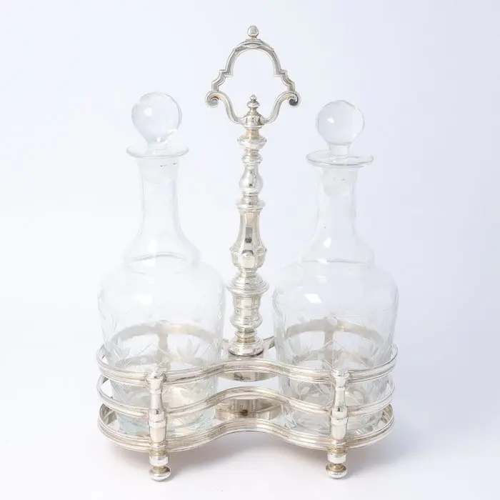 Cruet set. - Cruet set - .934 silver