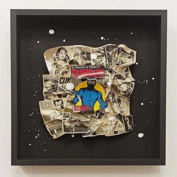 Sara Arnaout (1971) - CRUMPLE ART - Diabolik