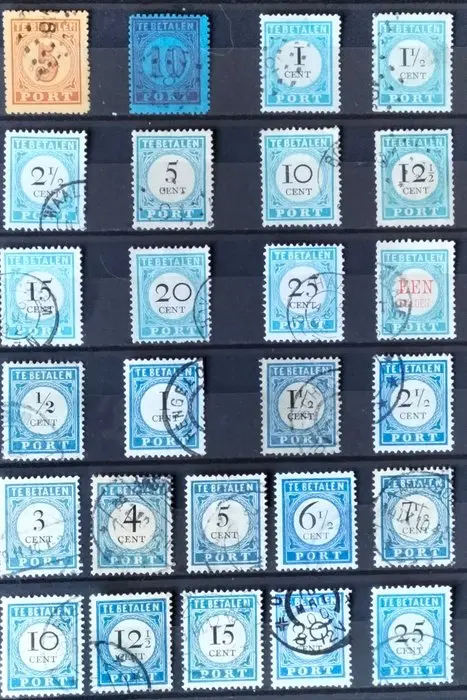 Netherlands 1870/1910 - Portseries Netherlands - Nvph P1/26