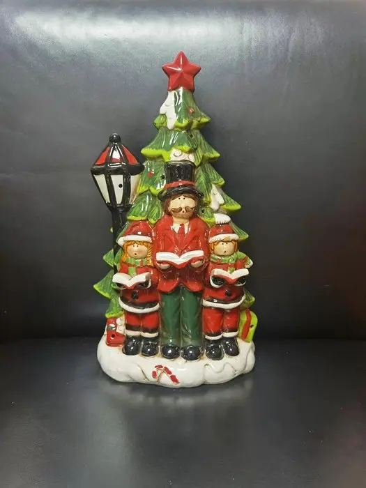 Statue, Christmas tree ornament - 42 cm - Ceramic