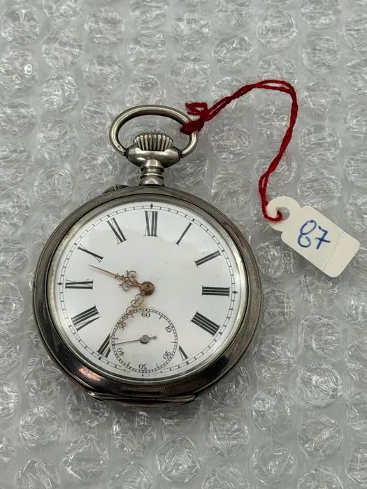 Antique - Remontoir Ancre Pocket Watch – Liège 1905 – 15...