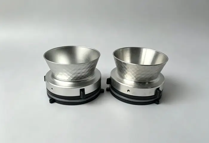 Generic - NAB aluminum -hub adapter silver- Audio component