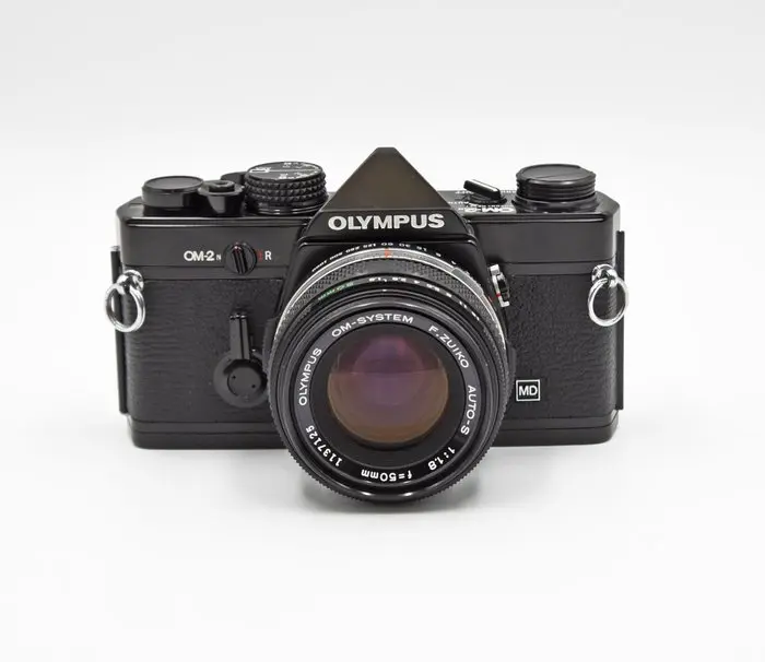 Olympus OM-2N Black Analogue camera