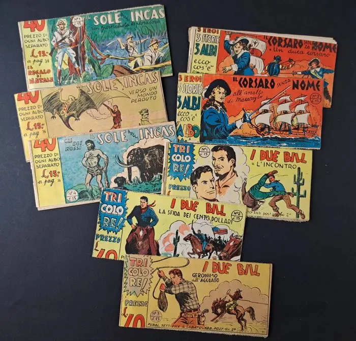 Albi Tricolore! - 8 Comic - First edition - 1948