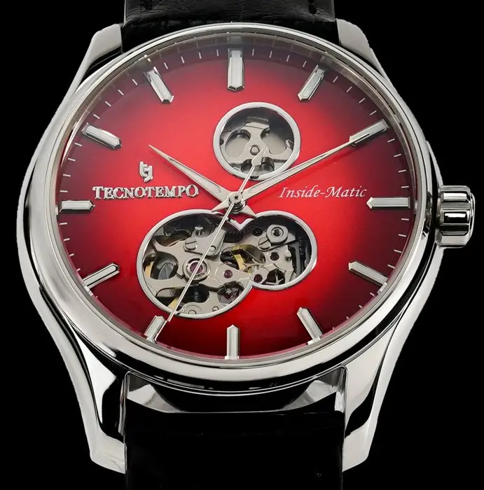 Tecnotempo - "Inside Matic" - Automatic - Red Dial - - TT.IM.R - Men