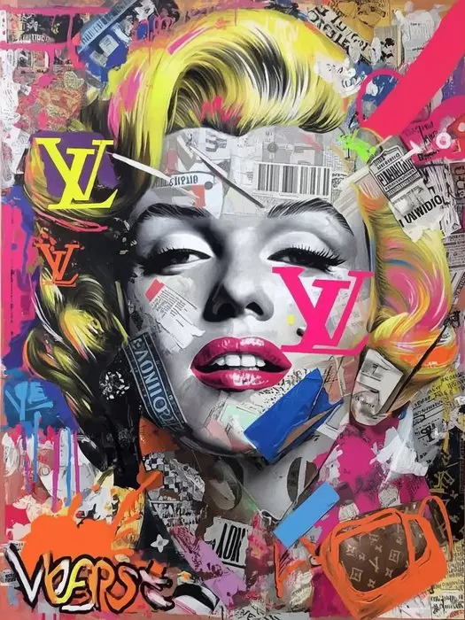 IPR Graph - Marilyn Monroe en Collage de Lujo