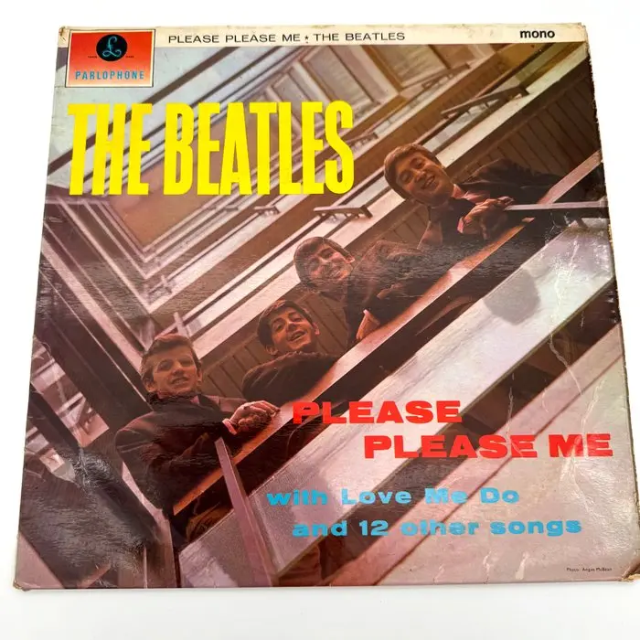 Beatles - Please Please Me [UK Mono Pressing] small mono - LP - Mono - 1963